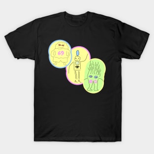 The Rabarbers: Young, gifted and neon T-Shirt